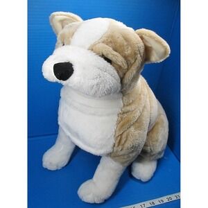 Melissa & Doug Jumbo 20" Realistic Bulldog Plush Stuffed Animal Toy
